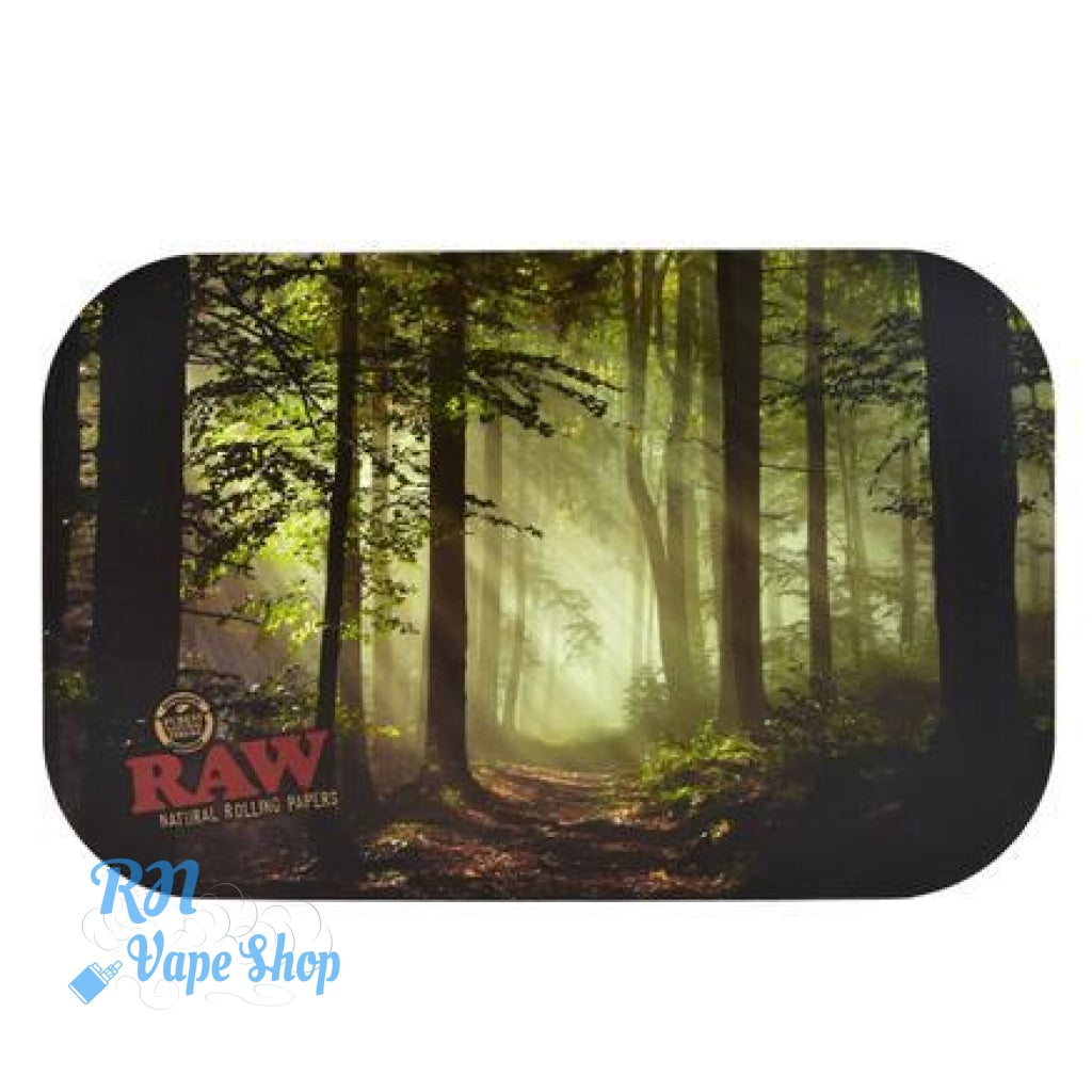 RAW Smokey Forest Magnetic Tray Cover RAW Smokey Forest Magnetic Tray Cover RN Vape Shop   