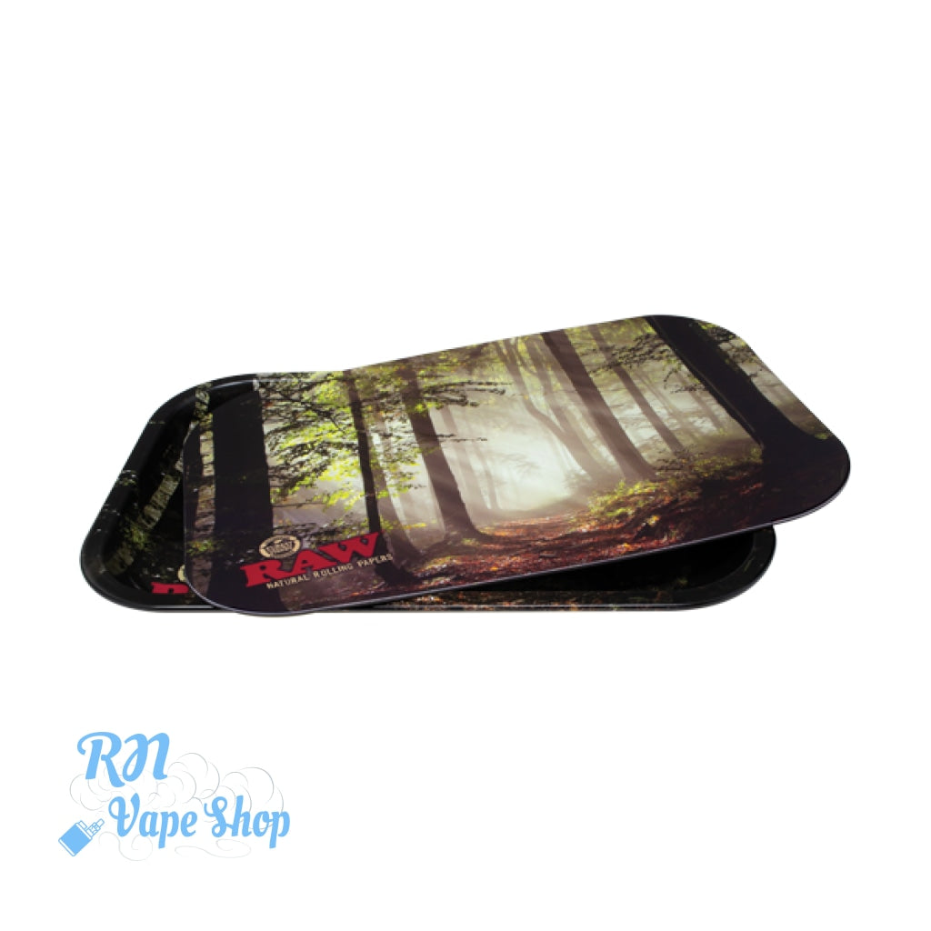 RAW Smokey Forest Magnetic Tray Cover RAW Smokey Forest Magnetic Tray Cover RN Vape Shop   