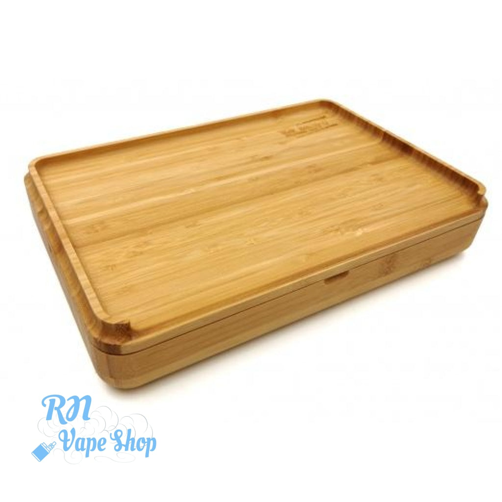 RAW Spirit Box - Wooden Rolling Tray Box RAW Wooden Box RN Vape Shop   