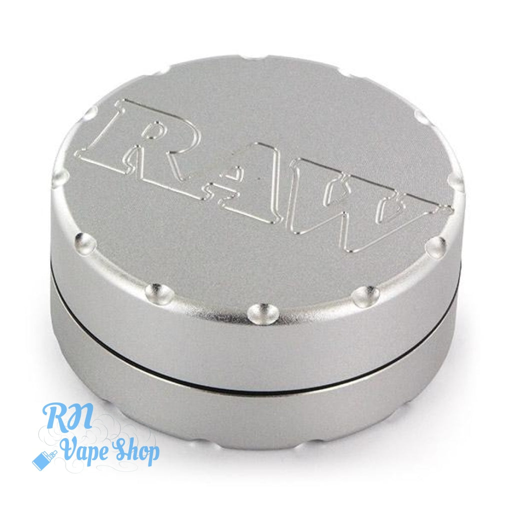 RAW Super Shredder 2 Part 50mm Aluminium Grinder Shredder Card Grinder RN Vape Shop   