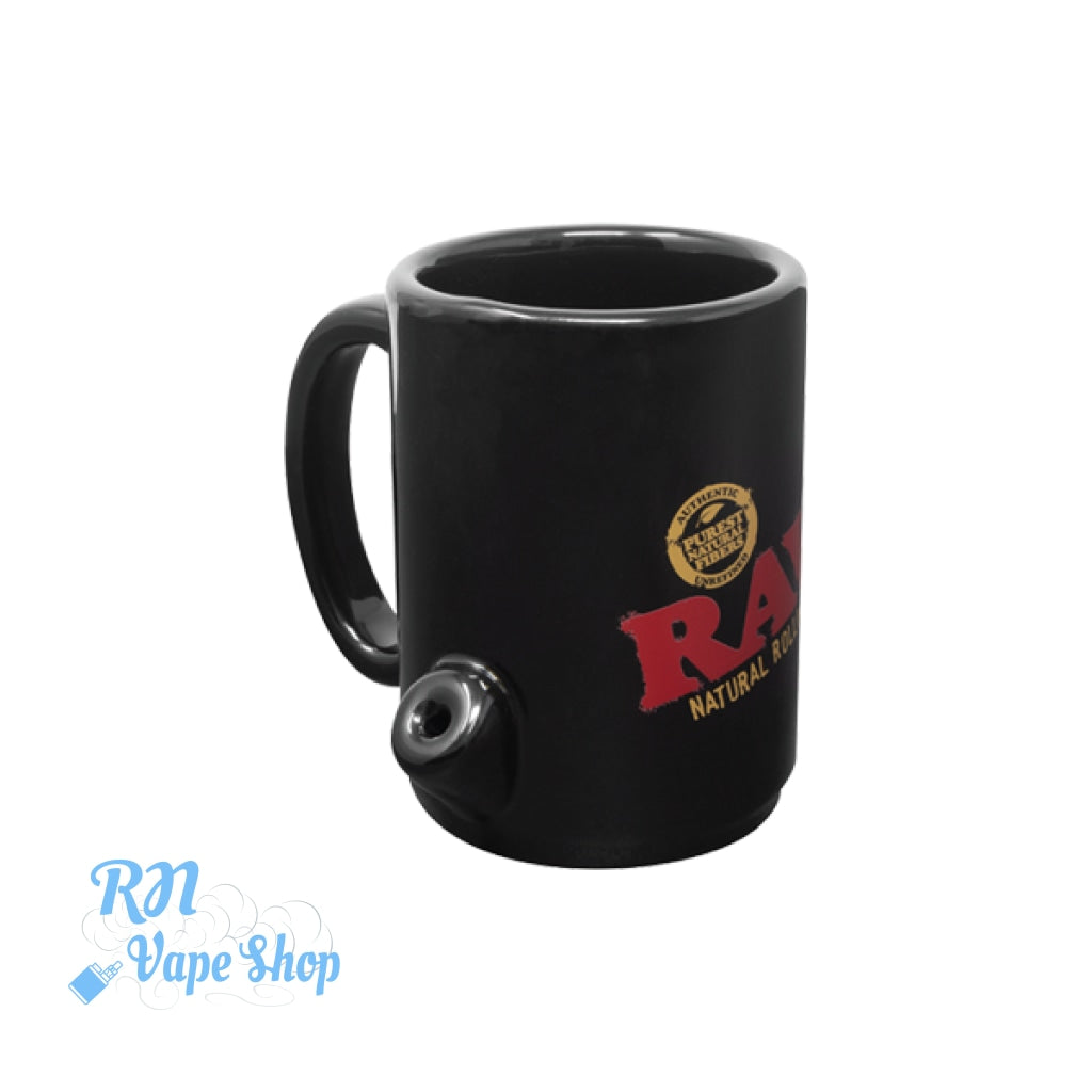 RAW Wake Up & Bake Up Mug RAW Coffee Mug RN Vape Shop   