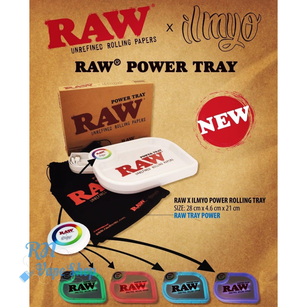 RAW X ILMYO POWER TRAY  RN Vape Shop   