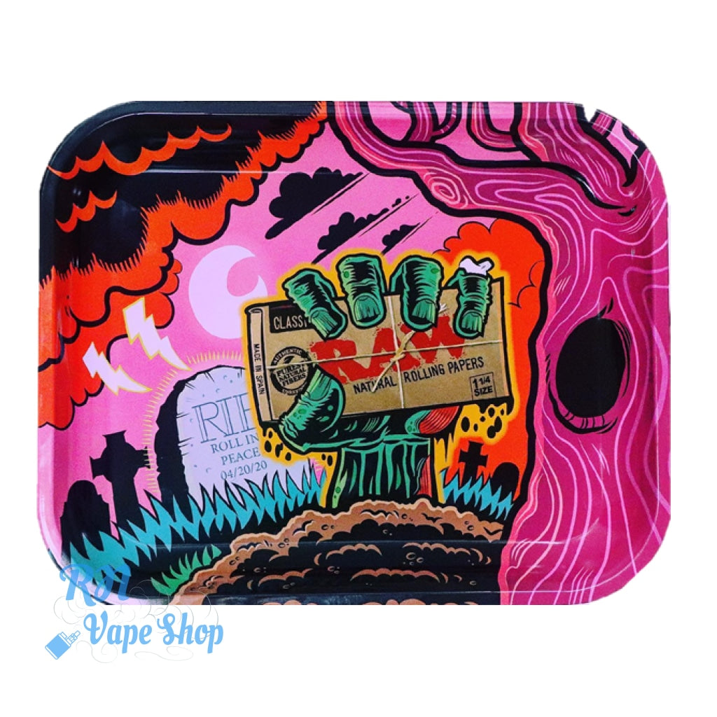 RAW Zombie Large Rolling Tray RAW Rolling Trays RN Vape Shop   