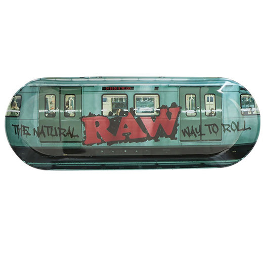 RAW Metal Skate Deck Graffii Tray RAW Rolling Trays RN Vape Shop   