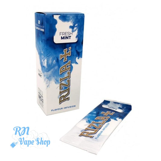 Rizla Flavour Cards - Fresh Mint Rizla Flavour Cards RN Vape Shop Box  