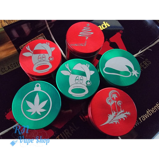 RN VAPE SHOP Christmas 2023 Grinder Collection Grinders RN Vape Shop   