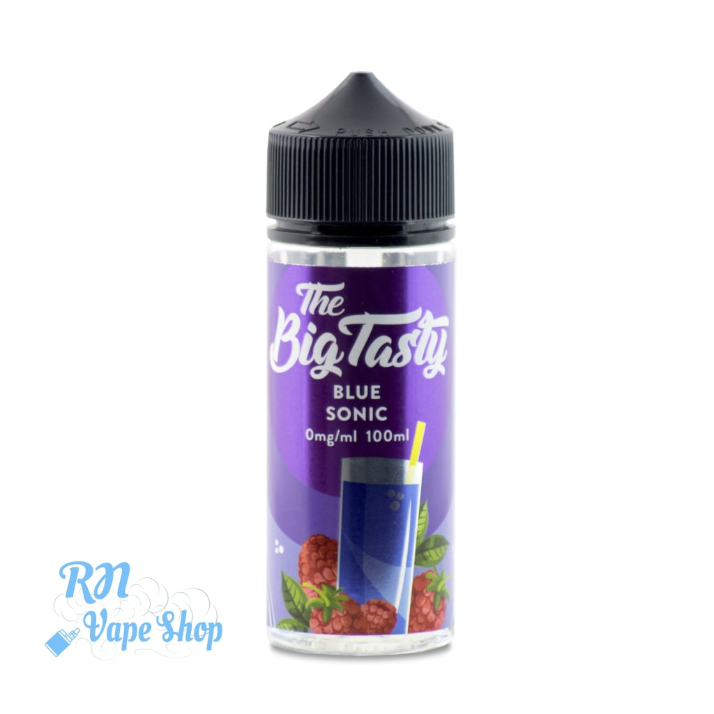 The Big Tasty 100ml Shortfill E-Liquid (No Nicotine) E-Liquid RN Vape Shop Blue Sonic  